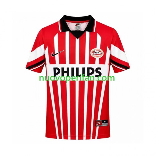 Maglie da Calcio PSV Eindhoven 1997 Retro Uomo Prima Tenuta Maniche Corte