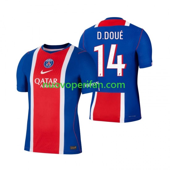 Maglie da Calcio Paris Saint-Germain Desire Doue 14 Uomo Prima Tenuta 2026-2027 Maniche Corte
