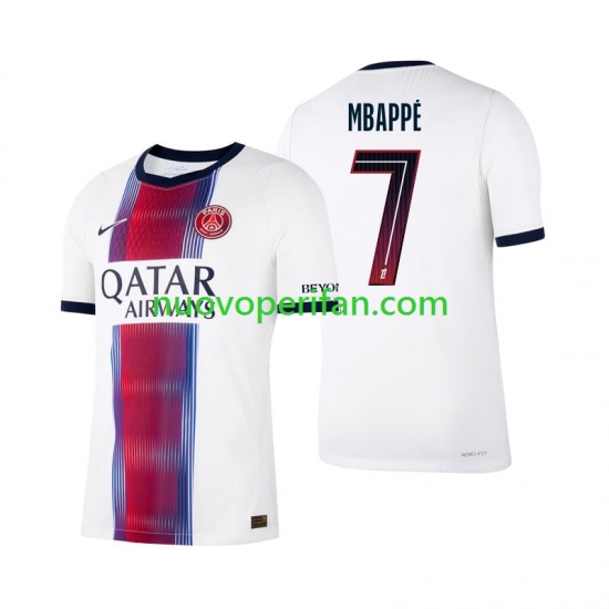Maglie da Calcio Paris Saint-Germain Mbappé Kylian 7 Uomo Trasferta Tenuta 2026-2027 Maniche Corte