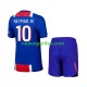 Maglie da Calcio Paris Saint-Germain Neymar JR 10 Bambino Prima Tenuta 2026-2027 Maniche Corte