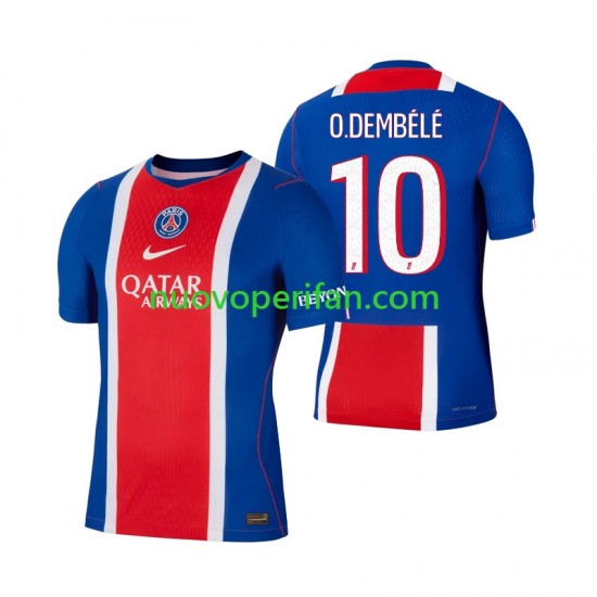 Maglie da Calcio Paris Saint-Germain Ousmane Dembele 10 Uomo Prima Tenuta 2026-2027 Maniche Corte