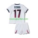 Maglie da Calcio Paris Saint-Germain Vitinha 17 Bambino Trasferta Tenuta 2026-2027 Maniche Corte