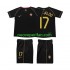 Maglie da Calcio Portogallo Cristiano Ronaldo 17 Retro Bambino Trasferta Tenuta 2006 Maniche Corte
