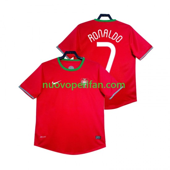 Maglie da Calcio Portogallo Cristiano Ronaldo 7 2012 Retro Uomo Prima Tenuta Maniche Corte