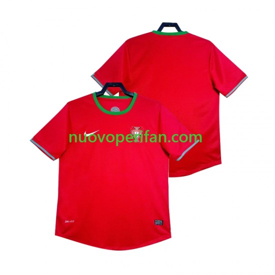 Maglie da Calcio Portogallo 2012 Retro Uomo Prima Tenuta Maniche Corte
