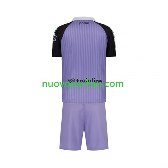 Maglie da Calcio Real Betis Portiere Retro Bambino Prima Tenuta 2025-2026 Maniche Corte