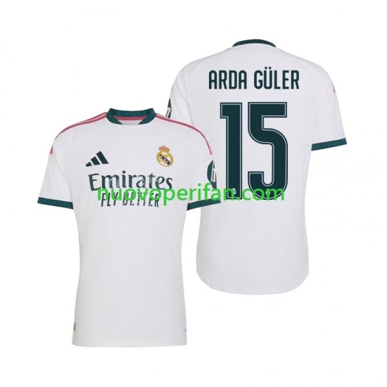 Maglie da Calcio Real Madrid Arda Guler 15 Uomo Prima Tenuta 2026-2027 Maniche Corte