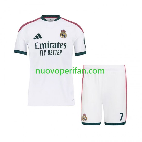 Maglie da Calcio Real Madrid Cristiano Ronaldo 7 Bambino Prima Tenuta 2026-2027 Maniche Corte