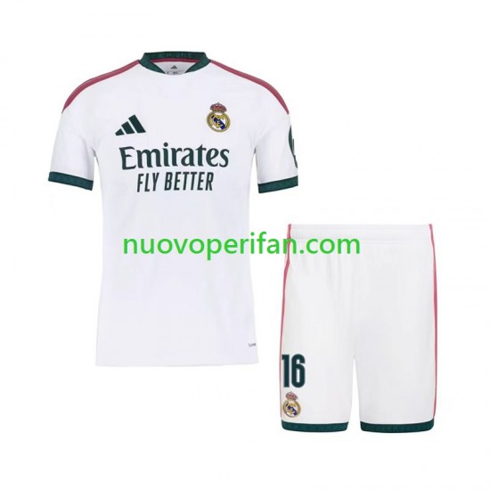 Maglie da Calcio Real Madrid Ibrahima Konate 16 Bambino Prima Tenuta 2026-2027 Maniche Corte