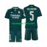 Maglie da Calcio Real Madrid Jude Bellingham 5 Bambino Trasferta Tenuta 2026-2027 Maniche Corte