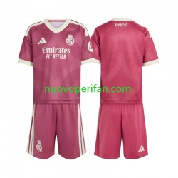 Maglie da Calcio Real Madrid Bambino Alternativa Tenuta 2026-2027 Maniche Corte