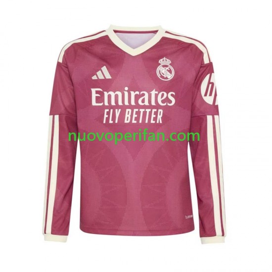 Maglie da Calcio Real Madrid Uomo Alternativa Tenuta 2026-2027 Maniche Lunghe