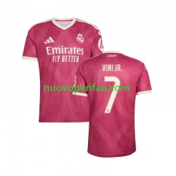 Maglie da Calcio Real Madrid Vinicius Junior 7 Uomo Alternativa Tenuta 2026-2027 Maniche Corte