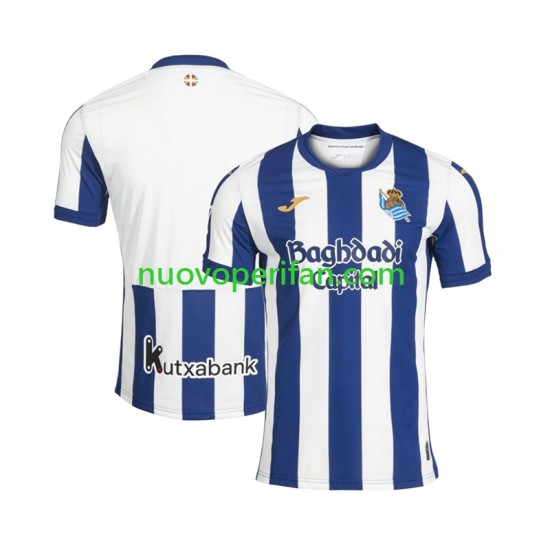 Maglie da Calcio Real Sociedad Uomo Prima Tenuta 2026-2027 Maniche Corte