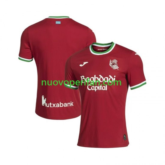 Maglie da Calcio Real Sociedad Uomo Alternativa Tenuta 2026-2027 Maniche Corte
