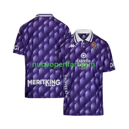 Maglie da Calcio Real Valladolid Retro Uomo Prima Tenuta 2025-2026 Maniche Corte