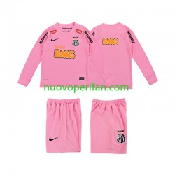 Maglie da Calcio Santos 2012 2013 Retro Bambino Quarta Tenuta Maniche Lunghe