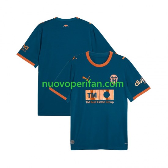 Maglie da Calcio Valencia CF Uomo Trasferta Tenuta 2026-2027 Maniche Corte