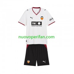 Maglie da Calcio Valencia CF Bambino Prima Tenuta 2026-2027 Maniche Corte