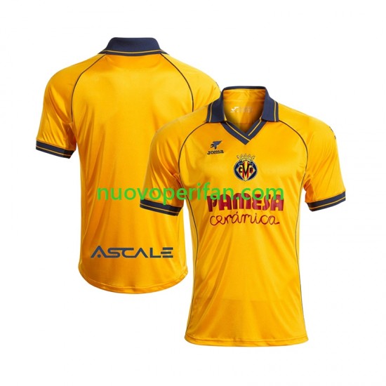 Maglie da Calcio Villarreal CF Retro Uomo Prima Tenuta 2025-2026 Maniche Corte