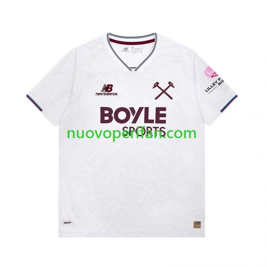 Maglie da Calcio West Ham United Uomo Trasferta Tenuta 2026-2027 Maniche Corte