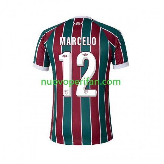 Maglie da Calcio Fluminense Marcelo 12 Uomo Prima Tenuta 2023-2024 Maniche Corte