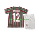 Maglie da Calcio Fluminense Marcelo 12 Bambino Prima Tenuta 2023-2024 Maniche Corte