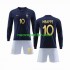 Maglie da Calcio Francia Mbappé 10 Bambino Prima Tenuta Mondiali 2022 Maniche Lunghe
