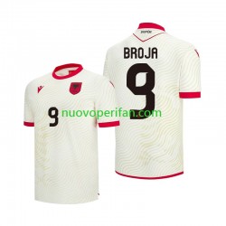 Maglie da Calcio Albania Armando Broja 9 Uomo Trasferta Tenuta Mondiali 2026 Maniche Corte
