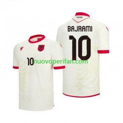 Maglie da Calcio Albania Nedim Bajrami 10 Uomo Trasferta Tenuta Mondiali 2026 Maniche Corte