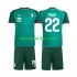 Maglie da Calcio Algeria Ibrahim Maza 22 Bambino Trasferta Tenuta 2026 Maniche Corte