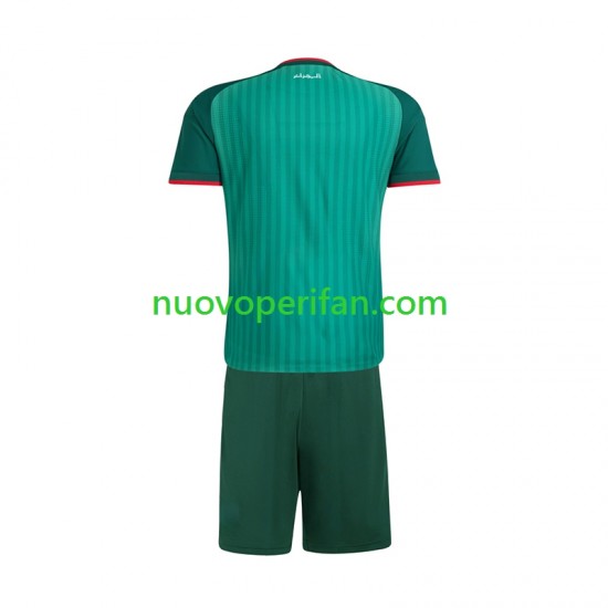 Maglie da Calcio Algeria Bambino Trasferta Tenuta 2026 Maniche Corte
