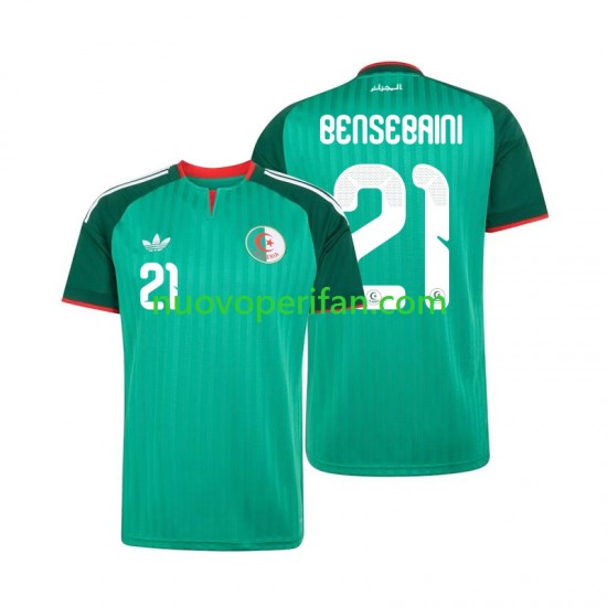 Maglie da Calcio Algeria Ramy Bensebaini 21 Uomo Trasferta Tenuta 2026 Maniche Corte
