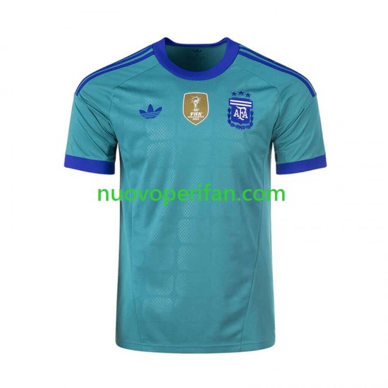 Maglie da Calcio Argentina Portiere Uomo Trasferta Tenuta Mondiali 2026 Maniche Corte