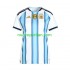 Maglie da Calcio Argentina Donna Prima Tenuta Mondiali 2026 Maniche Corte