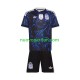 Maglie da Calcio Argentina Bambino Trasferta Tenuta Mondiali 2026 Maniche Corte