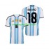 Maglie da Calcio Argentina Nico Paz 18 Uomo Prima Tenuta Mondiali 2026 Maniche Corte