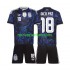 Maglie da Calcio Argentina Nico Paz 18 Bambino Trasferta Tenuta Mondiali 2026 Maniche Corte