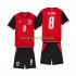 Maglie da Calcio Austria David Alaba 8 Bambino Prima Tenuta Mondiali 2026 Maniche Corte