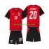 Maglie da Calcio Austria Konrad Laimer 20 Bambino Prima Tenuta Mondiali 2026 Maniche Corte