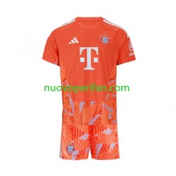Maglie da Calcio FC Bayern München Portiere Bambino Trasferta Tenuta 2026-2027 Maniche Corte