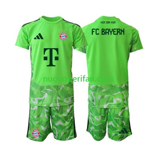 Maglie da Calcio FC Bayern München Portiere Bambino Prima Tenuta 2026-2027 Maniche Corte