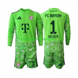 Maglie da Calcio FC Bayern München Manuel Neuer 1 Portiere Bambino Prima Tenuta 2026-2027 Maniche Lunghe