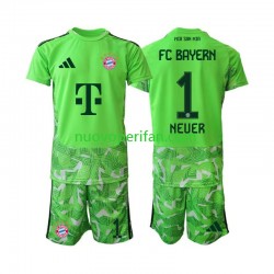 Maglie da Calcio FC Bayern München Manuel Neuer 1 Portiere Bambino Prima Tenuta 2026-2027 Maniche Corte