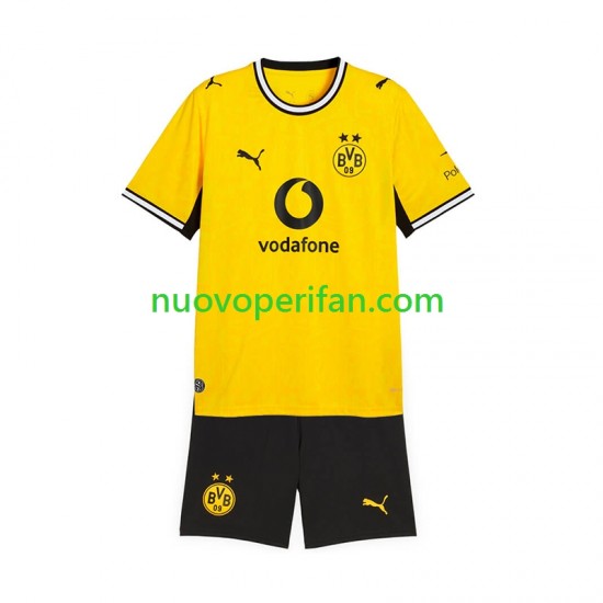 Maglie da Calcio Borussia Dortmund Bambino Prima Tenuta 2026-2027 Maniche Corte