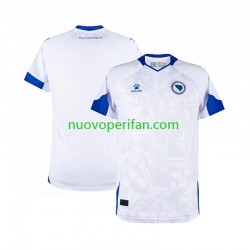 Maglie da Calcio Bosnia Erzegovina Uomo Trasferta Tenuta 2025 Maniche Corte