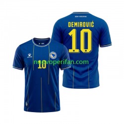 Maglie da Calcio Bosnia Erzegovina Ermedin Demirovic 10 Uomo Prima Tenuta Mondiali 2026 Maniche Corte