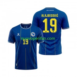 Maglie da Calcio Bosnia Erzegovina Kerim Alajbegovic 19 Uomo Prima Tenuta Mondiali 2026 Maniche Corte