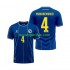 Maglie da Calcio Bosnia Erzegovina Tarik Muharemovic 4 Uomo Prima Tenuta Mondiali 2026 Maniche Corte