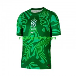 Maglie da Calcio Brasile Portiere Uomo Trasferta Tenuta Mondiali 2026 Maniche Corte